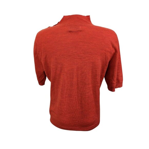 Rachel Zoe Womens XL Lightweight Sweater Extra Fine Merino Wool Half Sleeve Soft - Picture 4 of 8